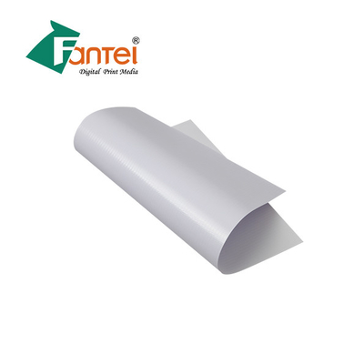 белое горячее баннерной рекламы Pvc 13oz прокатанное с хорошей срывая прочностью